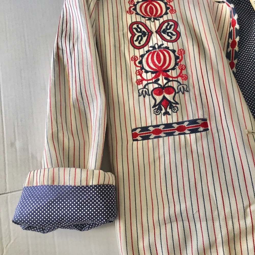 Max Studio London's striped jacket